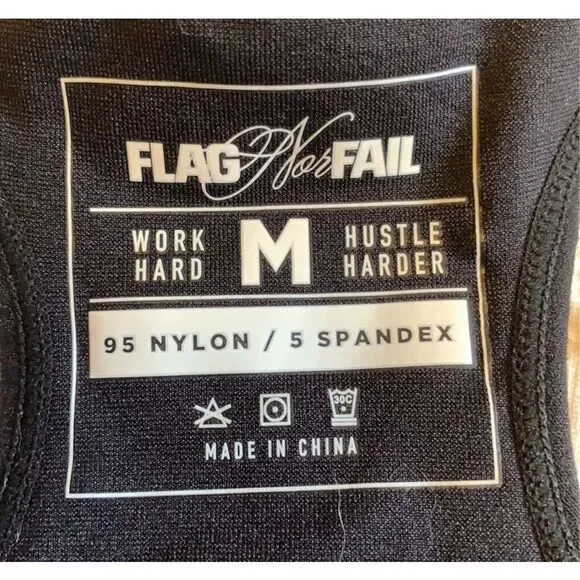 NWT Flag nor Fail seamless bra in black size medium - Picture 5 of 6